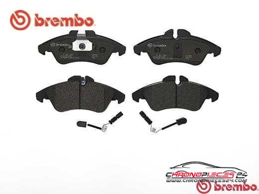 Achat de BREMBO P 50 080 Kit de plaquettes de frein, frein à disque pas chères