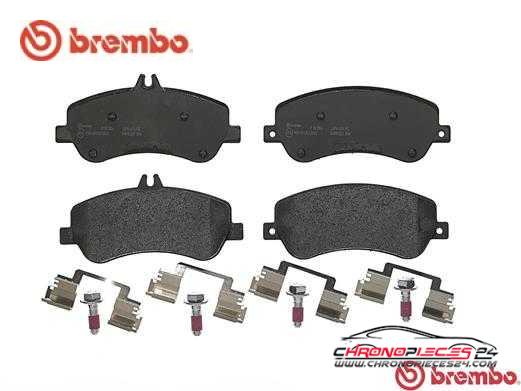 Achat de BREMBO P 50 086 Kit de plaquettes de frein, frein à disque pas chères