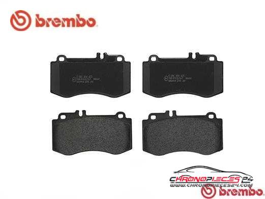 Achat de BREMBO P 50 087 Kit de plaquettes de frein, frein à disque pas chères