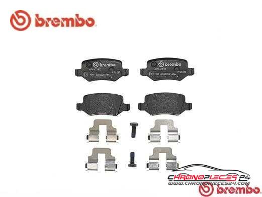 Achat de BREMBO P 50 090 Kit de plaquettes de frein, frein à disque pas chères