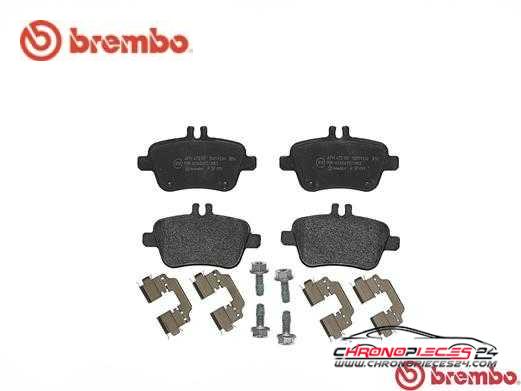 Achat de BREMBO P 50 091 Kit de plaquettes de frein, frein à disque pas chères