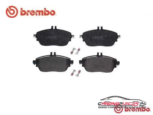 Achat de BREMBO P 50 093 Kit de plaquettes de frein, frein à disque pas chères