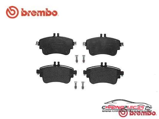 Achat de BREMBO P 50 094 Kit de plaquettes de frein, frein à disque pas chères