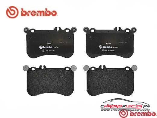 Achat de BREMBO P 50 097 Kit de plaquettes de frein, frein à disque pas chères