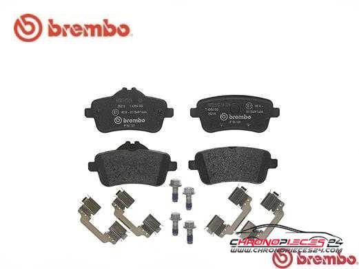 Achat de BREMBO P 50 101 Kit de plaquettes de frein, frein à disque pas chères