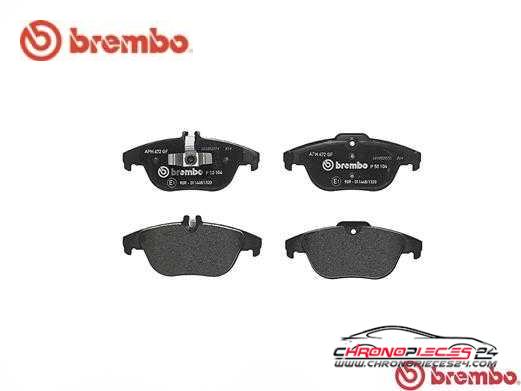 Achat de BREMBO P 50 104 Kit de plaquettes de frein, frein à disque pas chères