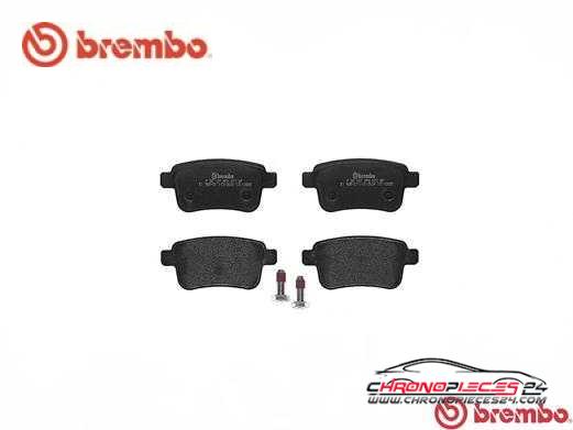 Achat de BREMBO P 50 107 Kit de plaquettes de frein, frein à disque pas chères