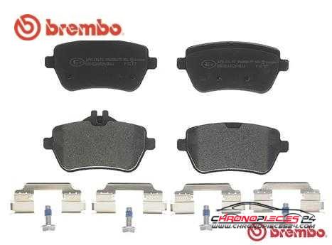 Achat de BREMBO P 50 117 Kit de plaquettes de frein, frein à disque pas chères