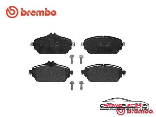 Achat de BREMBO P 50 118 Kit de plaquettes de frein, frein à disque pas chères