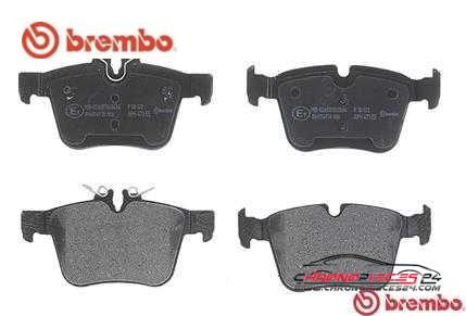 Achat de BREMBO P 50 122 Kit de plaquettes de frein, frein à disque pas chères