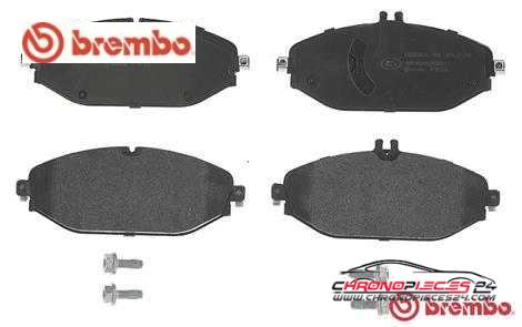 Achat de BREMBO P 50 124 Kit de plaquettes de frein, frein à disque pas chères