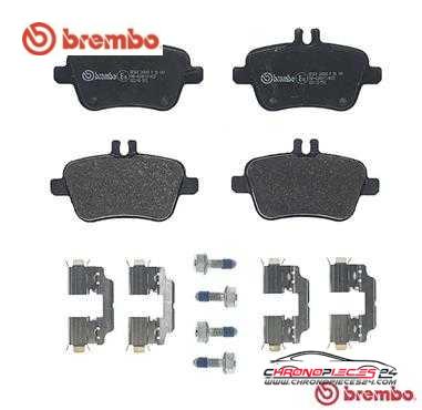 Achat de BREMBO P 50 140 Kit de plaquettes de frein, frein à disque pas chères