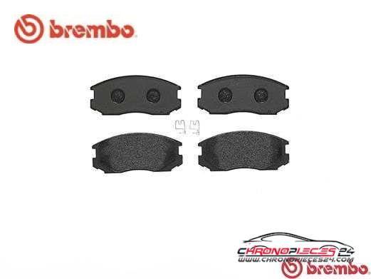 Achat de BREMBO P 54 015 Kit de plaquettes de frein, frein à disque pas chères