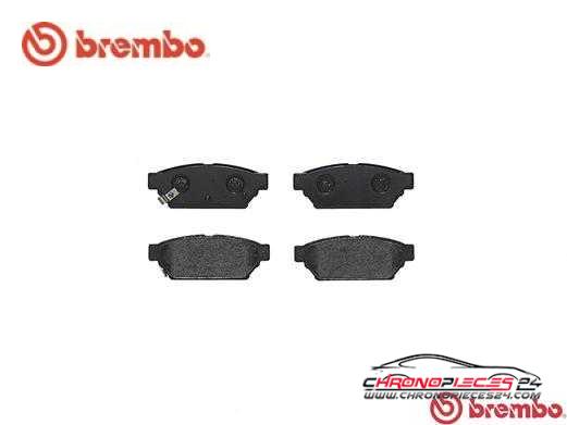 Achat de BREMBO P 54 016 Kit de plaquettes de frein, frein à disque pas chères