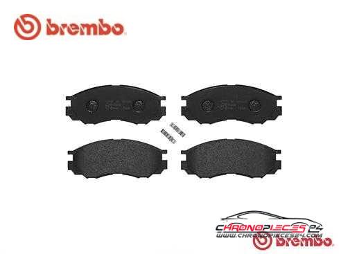 Achat de BREMBO P 54 020 Kit de plaquettes de frein, frein à disque pas chères