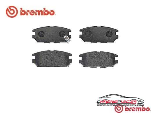 Achat de BREMBO P 54 025 Kit de plaquettes de frein, frein à disque pas chères