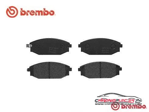 Achat de BREMBO P 54 027 Kit de plaquettes de frein, frein à disque pas chères