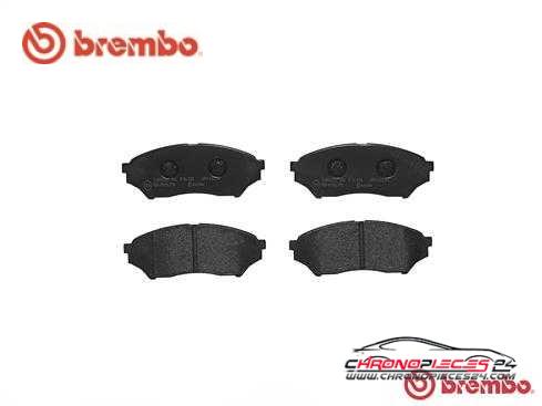 Achat de BREMBO P 54 028 Kit de plaquettes de frein, frein à disque pas chères