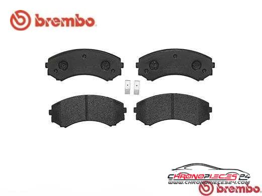 Achat de BREMBO P 54 029 Kit de plaquettes de frein, frein à disque pas chères