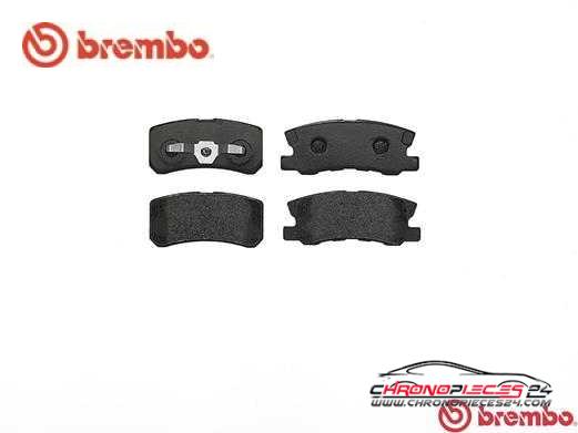 Achat de BREMBO P 54 031 Kit de plaquettes de frein, frein à disque pas chères