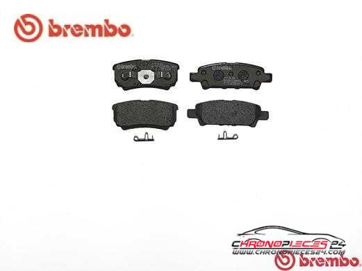 Achat de BREMBO P 54 034 Kit de plaquettes de frein, frein à disque pas chères