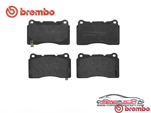 Achat de BREMBO P 54 039 Kit de plaquettes de frein, frein à disque pas chères