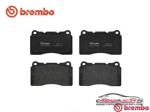 Achat de BREMBO P 54 040 Kit de plaquettes de frein, frein à disque pas chères