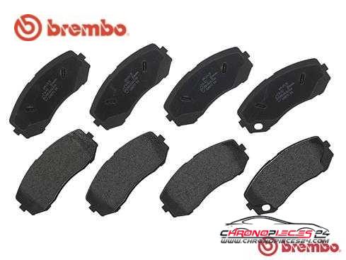 Achat de BREMBO P 54 043 Kit de plaquettes de frein, frein à disque pas chères