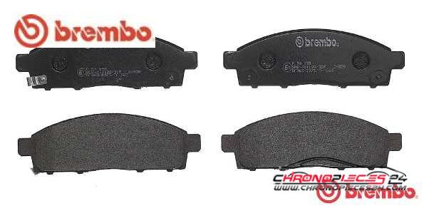 Achat de BREMBO P 54 055 Kit de plaquettes de frein, frein à disque pas chères