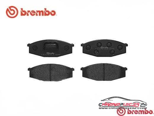 Achat de BREMBO P 56 012 Kit de plaquettes de frein, frein à disque pas chères