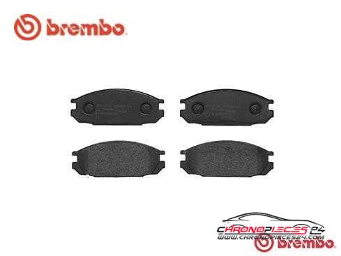 Achat de BREMBO P 56 020 Kit de plaquettes de frein, frein à disque pas chères