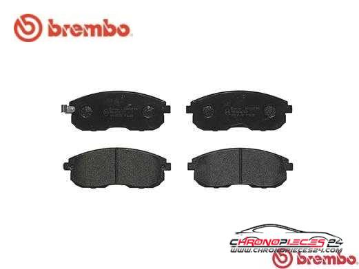 Achat de BREMBO P 56 021 Kit de plaquettes de frein, frein à disque pas chères