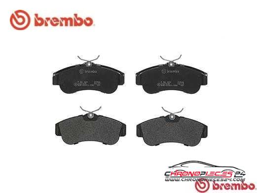 Achat de BREMBO P 56 022 Kit de plaquettes de frein, frein à disque pas chères