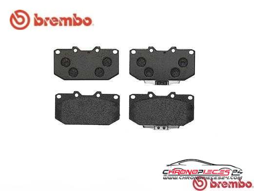 Achat de BREMBO P 56 025 Kit de plaquettes de frein, frein à disque pas chères