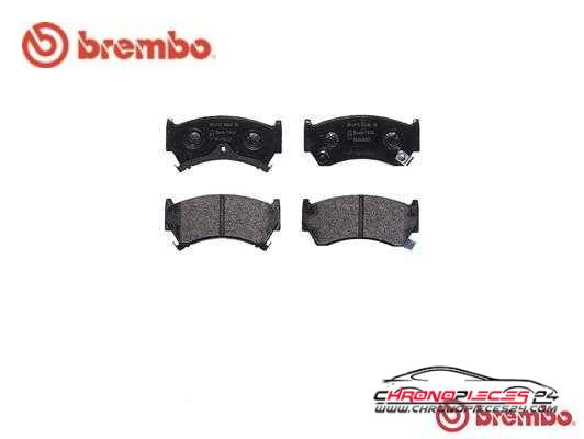 Achat de BREMBO P 56 026 Kit de plaquettes de frein, frein à disque pas chères