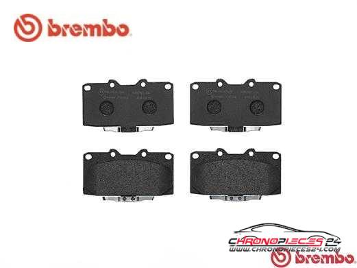 Achat de BREMBO P 56 034 Kit de plaquettes de frein, frein à disque pas chères