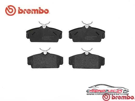 Achat de BREMBO P 56 036 Kit de plaquettes de frein, frein à disque pas chères