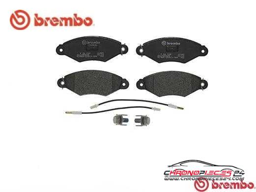 Achat de BREMBO P 56 038 Kit de plaquettes de frein, frein à disque pas chères