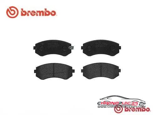 Achat de BREMBO P 56 039 Kit de plaquettes de frein, frein à disque pas chères