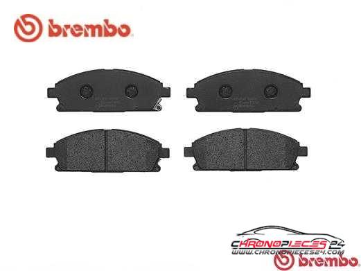 Achat de BREMBO P 56 040 Kit de plaquettes de frein, frein à disque pas chères