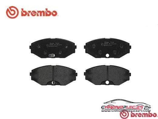 Achat de BREMBO P 56 045 Kit de plaquettes de frein, frein à disque pas chères