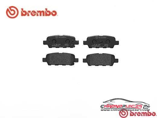 Achat de BREMBO P 56 046 Kit de plaquettes de frein, frein à disque pas chères