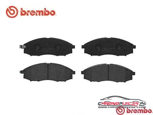 Achat de BREMBO P 56 049 Kit de plaquettes de frein, frein à disque pas chères