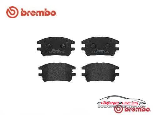 Achat de BREMBO P 56 050 Kit de plaquettes de frein, frein à disque pas chères