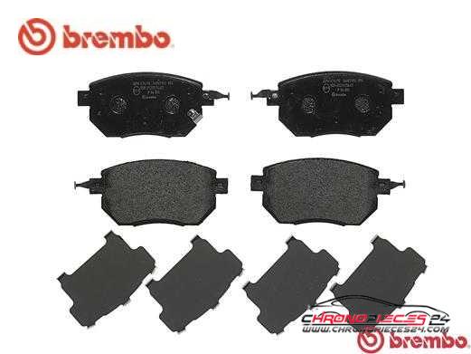 Achat de BREMBO P 56 051 Kit de plaquettes de frein, frein à disque pas chères