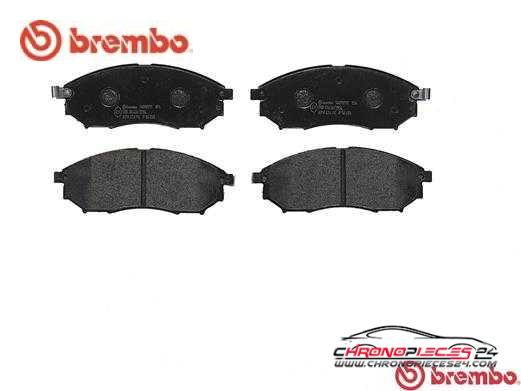 Achat de BREMBO P 56 058 Kit de plaquettes de frein, frein à disque pas chères