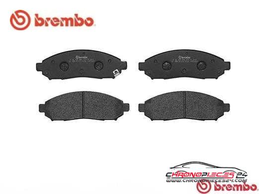 Achat de BREMBO P 56 059 Kit de plaquettes de frein, frein à disque pas chères