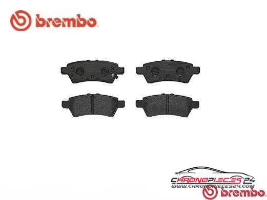 Achat de BREMBO P 56 060 Kit de plaquettes de frein, frein à disque pas chères