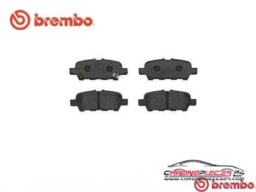 Achat de BREMBO P 56 068 Kit de plaquettes de frein, frein à disque pas chères