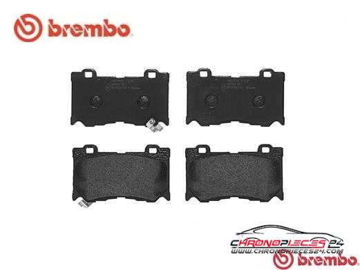 Achat de BREMBO P 56 089 Kit de plaquettes de frein, frein à disque pas chères